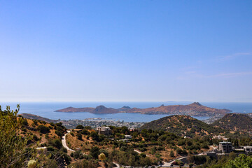 Obraz premium view from the top of the mountain