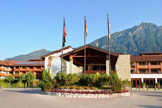GARMISCH PARTENKIRCHEN, GERMANY: Edelweiss Lodge and Resort serves members of the U.S. Armed Forces and their families. It is a Morale, Welfare and Recreation (MWR) facility. 