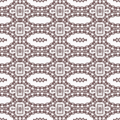 Abstract geometric mosaic seamless pattern. Kaleidoscopic background for trendy textiles. Design for fabric, wallpaper, paper, cover, weaving, packaging, tiles, ceramics.