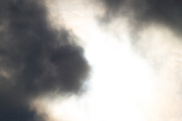 Obraz premium Beautiful clouds on the sky.