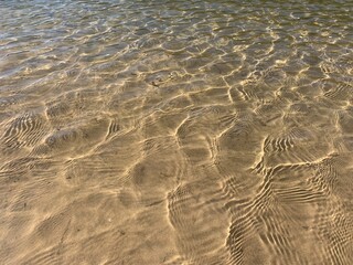 Abstract blue water sea