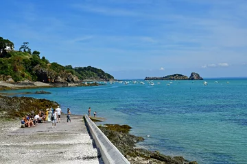 Foto op Canvas Cancale  France - july 28 2019 : picturesque city in summer © PackShot