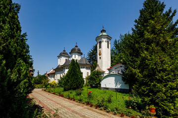 Fototapeta na wymiar The monastery of Hodos Bodrog at Arad in Romania