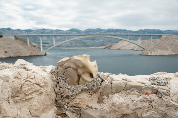 most na wyspę Pag, Chorwacja