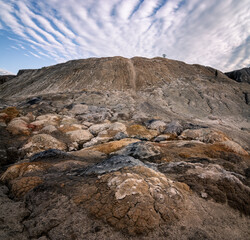 Industrial dumps Uralsky Mars, Russia