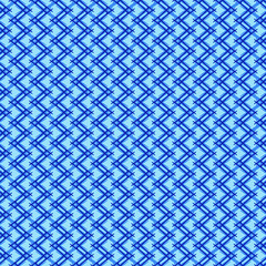 Full Frame Illustrated Seamless Blue Zigzag Pattern Background