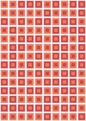 Abstract Geometric Pattern generative computational art illustration