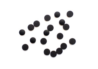 Activated Carbon Pills. Сharcoal tablets.