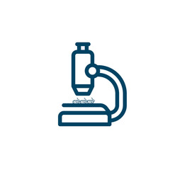 Virus or bacteria viewed under microscope. Medical research, lab experiment icon for web and mobile app design.