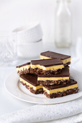 Nanaimo bars - a traditional Canadian dessert
