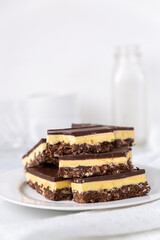 Nanaimo bars - a traditional Canadian dessert