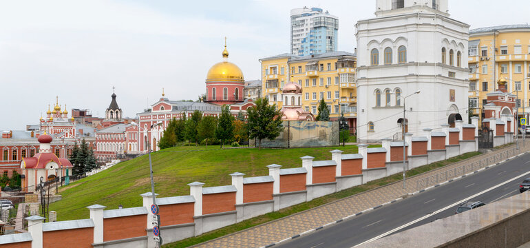 Iversky Women's Monastery, Samara. Russia August 2021 