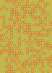 Abstract Geometric Pattern generative computational art illustration