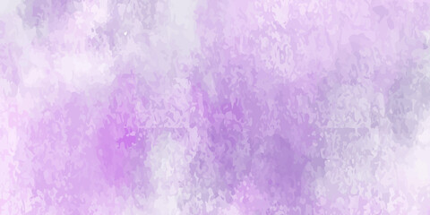 Hand painted watercolor sky and clouds, abstract watercolor background, vector illustration