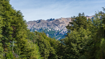 Landscapes of the Patagonia province of Río Negro in Argentina.