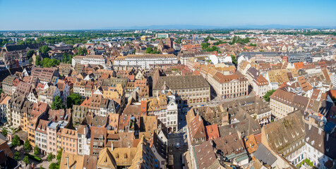 Obraz premium Strasbourg, view of the old Town, France