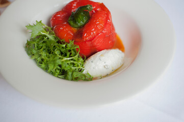 stuffed peppers served Premium