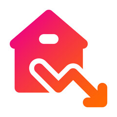 Property Graph icon illustration