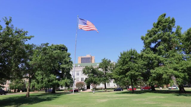 Beautiful landscape around The University of Oklahoma