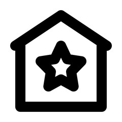 Luxury Home icon illustration