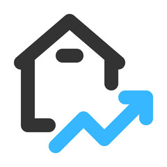 Property Graph icon illustration
