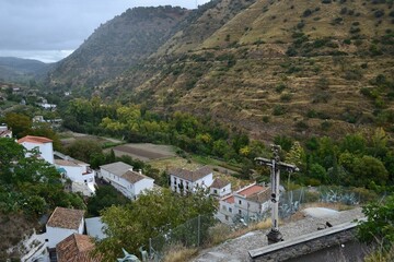 View of the Valparaiso Valley with the Cross of the Soldiers and Stonemasons of the Alhambra
