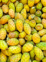Cactus fruit. Lots of cactus fruits.