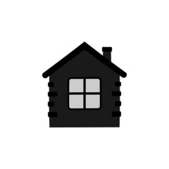 House icon vector. Building sign.