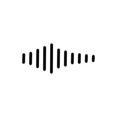 icon chart, icon voice recorder, voice recorder symbol