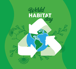 world habitat day poster