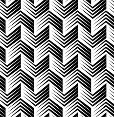Seamless halftone Chevron stripe line pattern vector on black background, Halftone Abstract pattern for Fabric and textile printing, jersey print, wrapping paper, backdrops and packaging