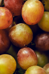 purple grapes macro picture