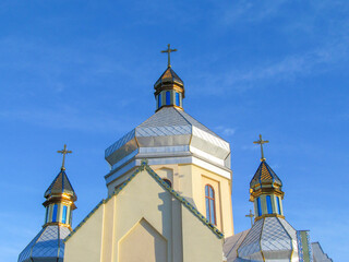 The building of the Ukrainian Greek Catholic Church in Ternopil