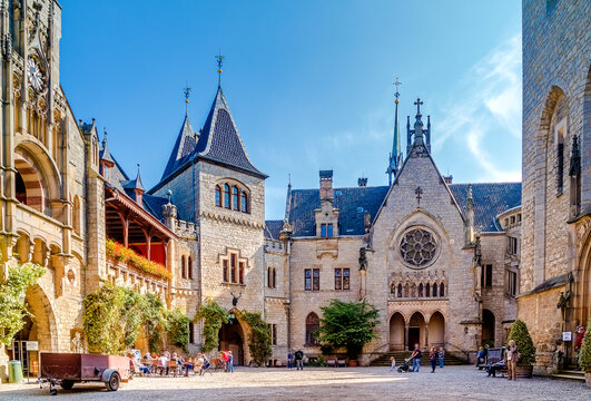 Schloss Marienburg Pattensen Deutschland.  	 Marienburg Palace Pattensen Germany
