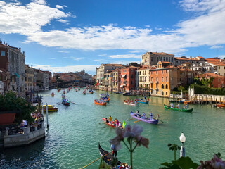 Regatta Storica, Venice Italy  - obrazy, fototapety, plakaty