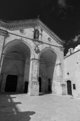 Fototapeta na wymiar Monte S. Angelo, Foggia. Sanctuary of San Michele Arcangelo