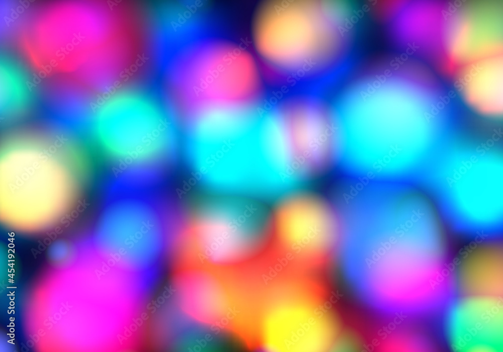 Poster vibrant background with colorful lights. vector abstract illustration. bg design concept for holiday