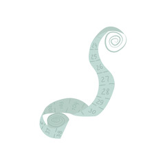 Sewing equipment measuring tape measurement