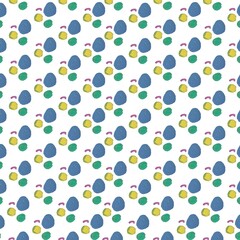 Circles and swoop pattern