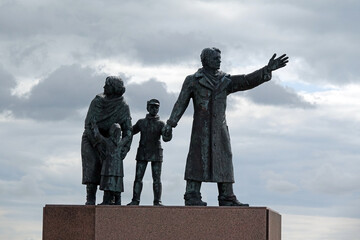 Auswanderer-Denkmal in Bremerhaven