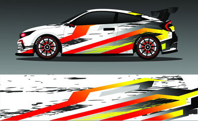 car wrap abstract racing graphic background for vinyl wrap and stickers