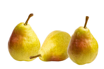 Pears isolated on white background