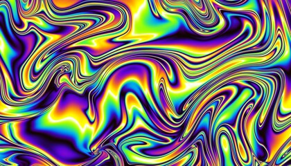 Wavy abstract futuristic background