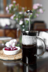 Coffee in the french press