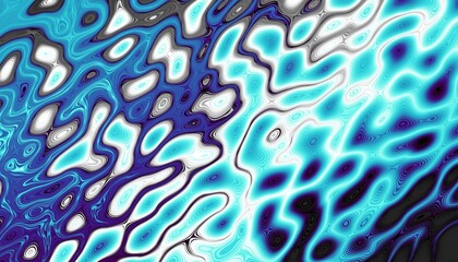 Wavy abstract futuristic background