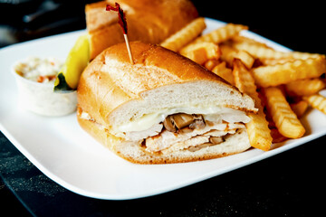Chicken Philly Cheesesteak