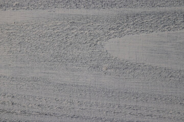 Fototapeta na wymiar Gray Wood Grain Texture Background with Knot