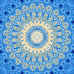 Abstract geometrical background. Ornamental symmetric pattern