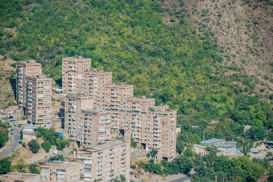 view of the Kapan city 