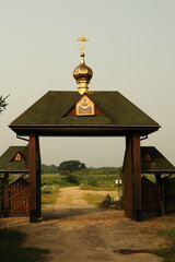 Skit prawosławny w Ordynkach, kościół, cerkiew © Marcin